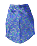 Persian Blue and Green Brocade Zari Work Dog Kurta